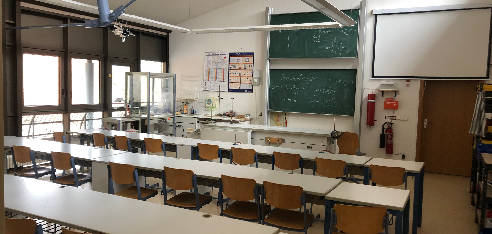 Chemieraum der Schule